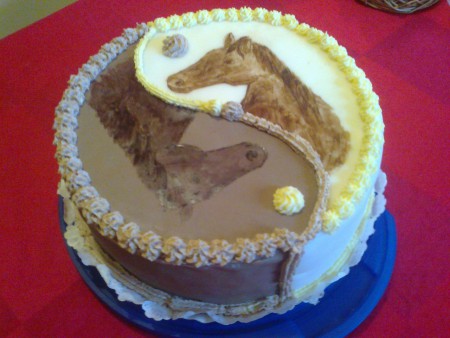Yin-yang torta